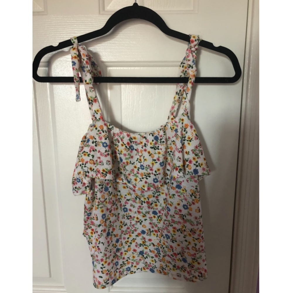 Floral tank top